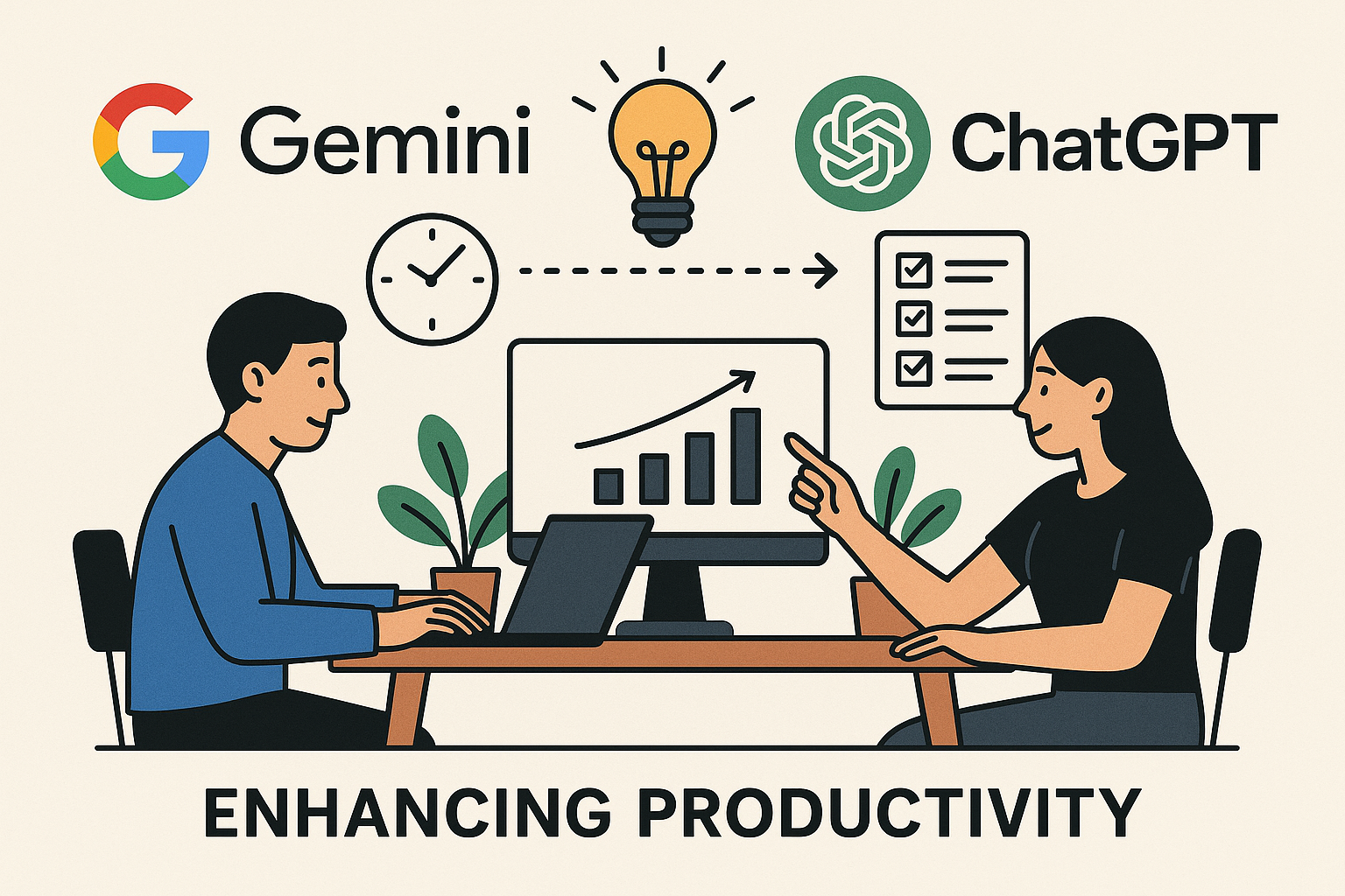 Cosa Nessuno Ti Dice Sull’Utilizzo di Google Gemini e ChatGPT per La Gestione del Tempo